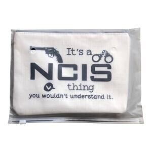 GJTIM Naval Criminal Investigative Service TV Show Inspired Zipper Cosmetic Bag